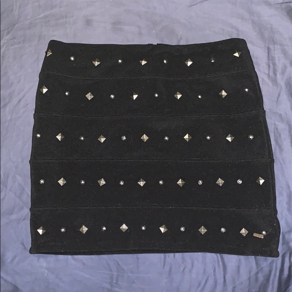 Studded Black PINK skirt